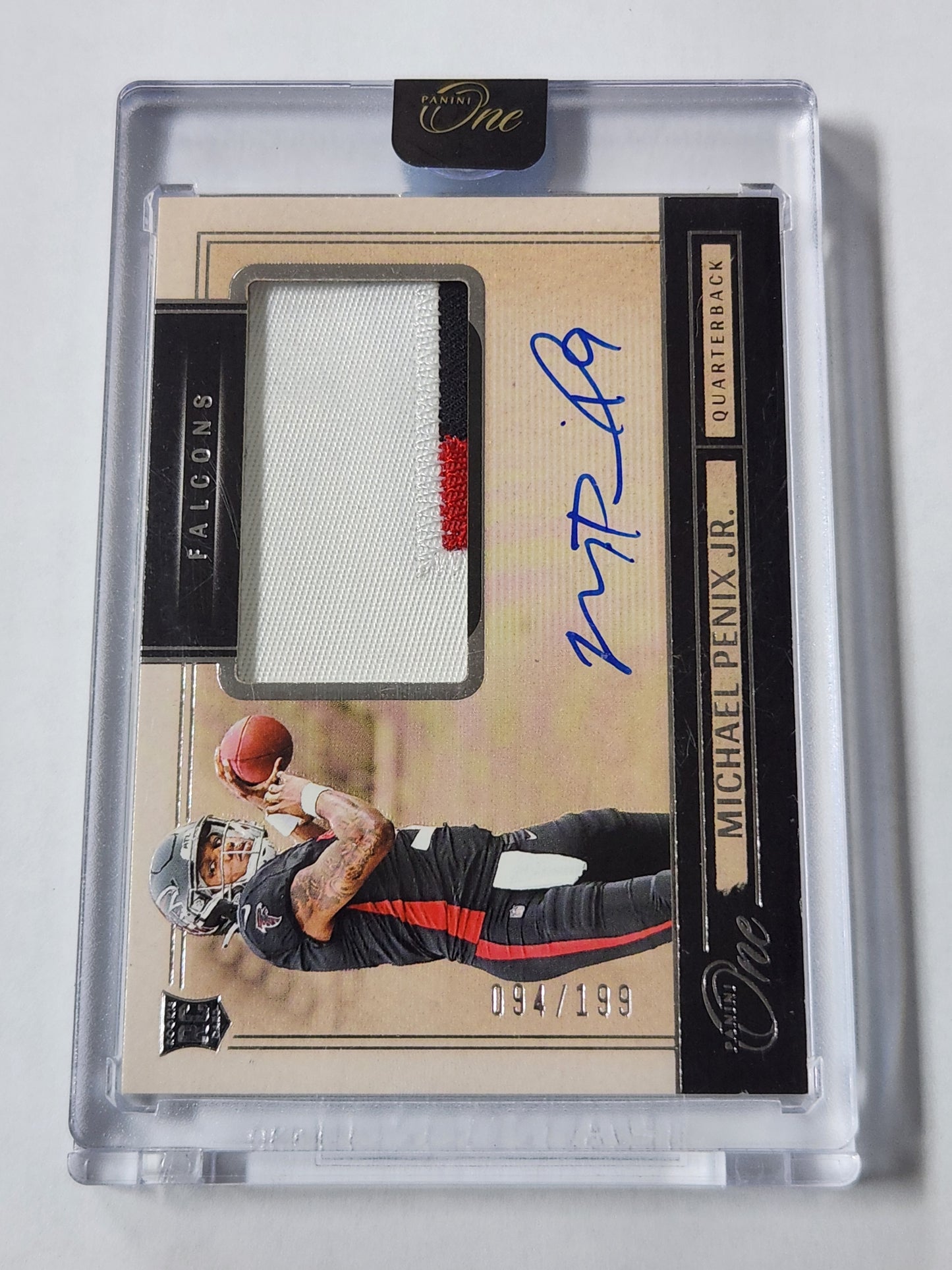 2024 Panini One Michael Penix Jr  RPA RC Auto #2 /199