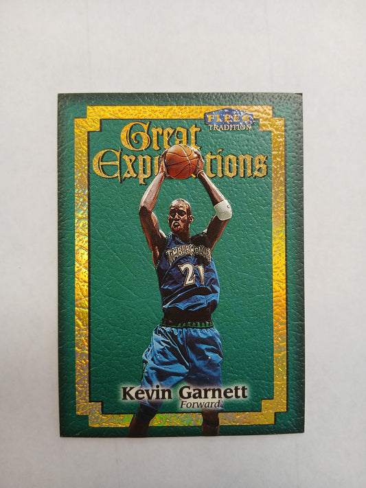 1998 Fleer Tradition Kevin Garnett Great Expectations