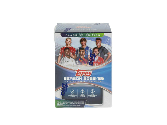 2025-26 Topps Flagship Edition UEFA Club Competitions Blaster Box
