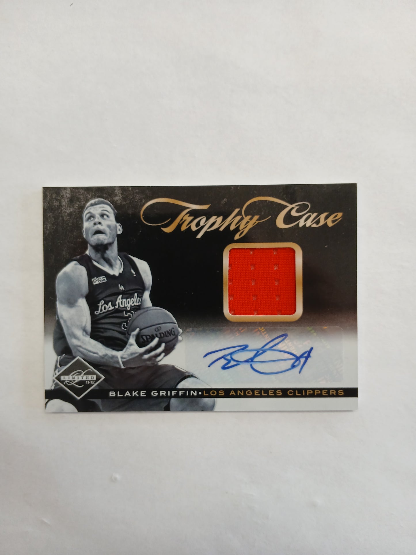 2011 Limited Blake Griffin Trophy Case Patch Auto #/25