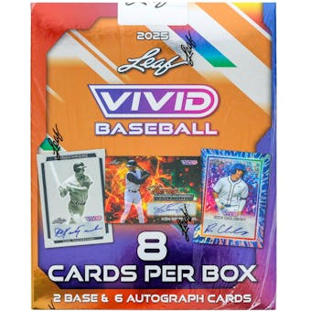 2025 Leaf Vivid Baseball Hobby