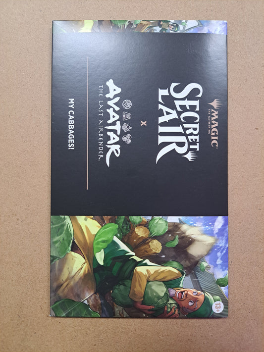 Secret Lair x Avatar My Cabbages Non Foil Magic the Gathering Mtg