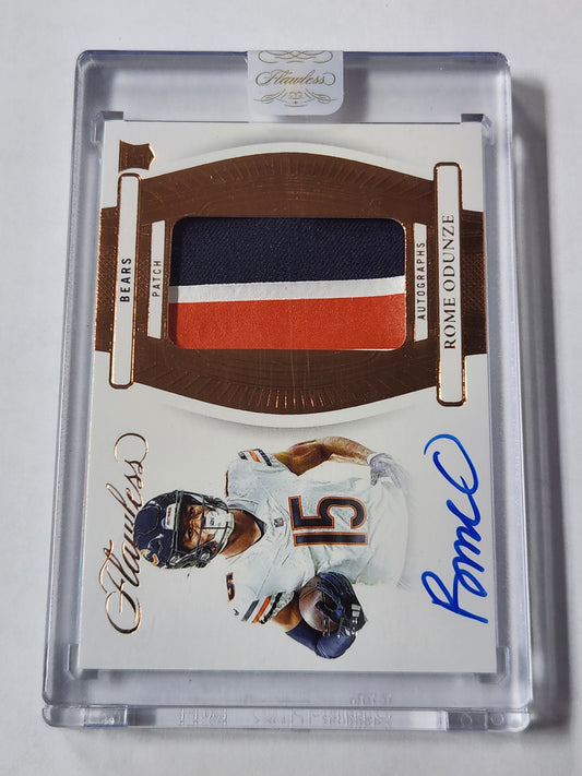 2024 Flawless Rome Odunze RPA /6 RC Auto OCA RPA-ROE