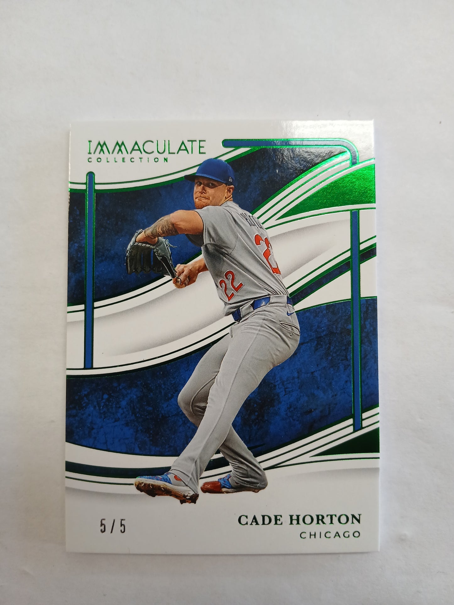 2026 Immaculate Collection Cade Horton Green Foil #5/5