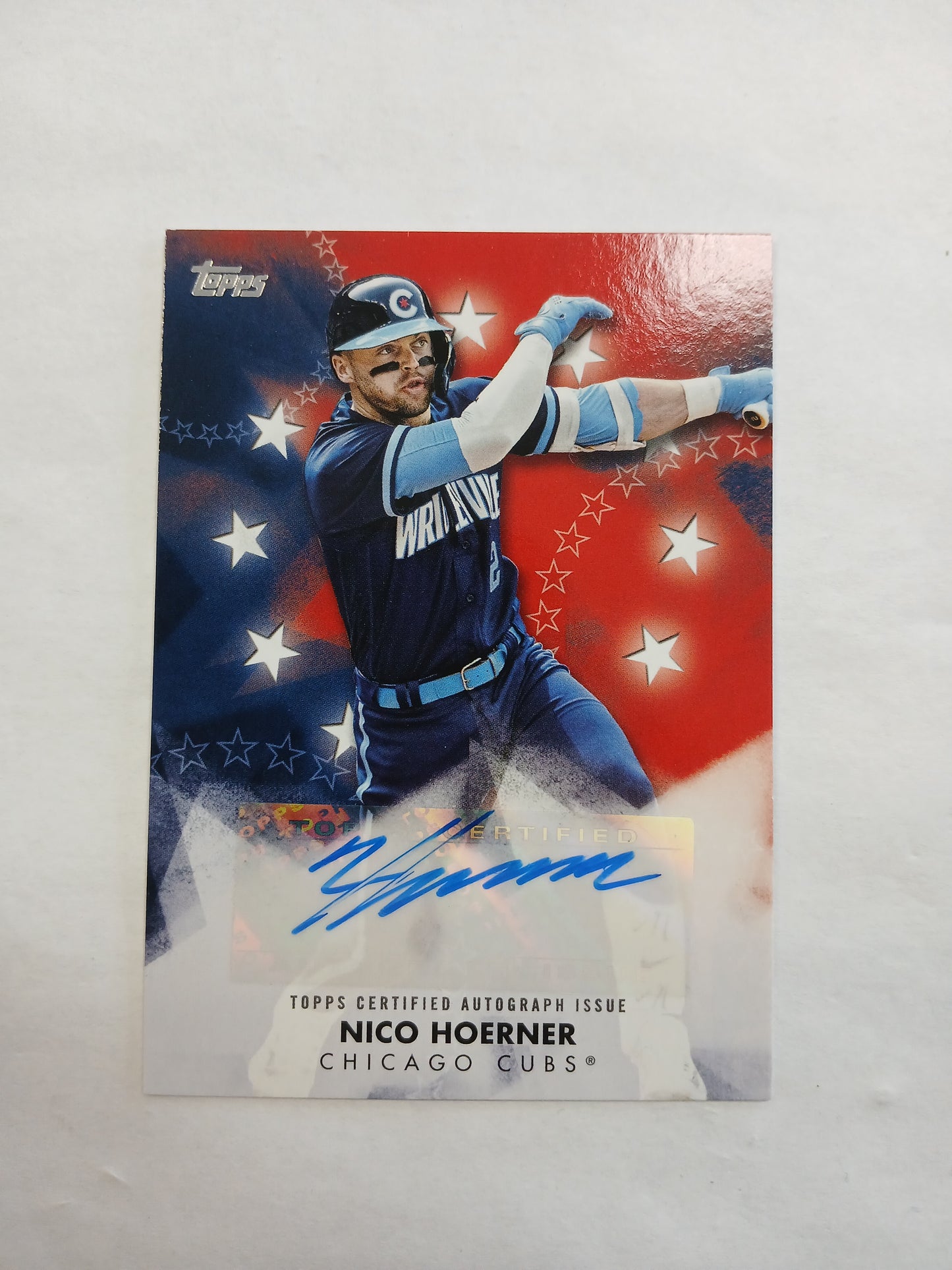 2024 Topps Nico Hoerner Baseball Stars Auto