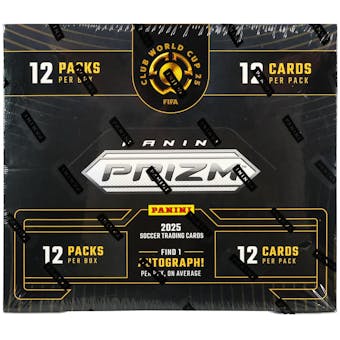 2025 Panini Prizm Club World Cup FIFA Hobby Box