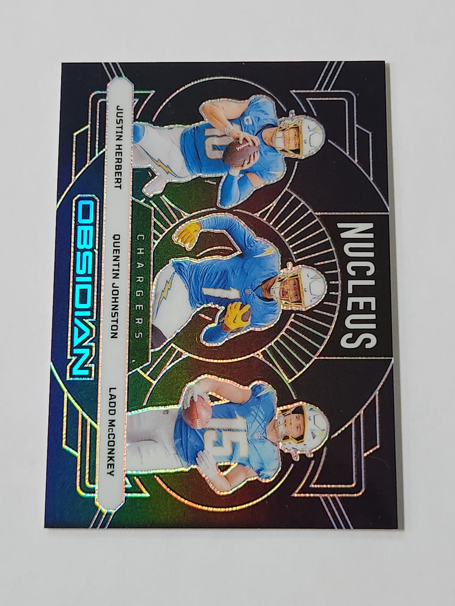 2024 Obsidian Nucleus Chargers Justin Herbet Ladd Mcconkey SP