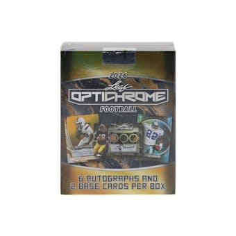 2026 Leaf Optichrome Football Hobby Box