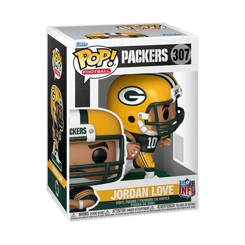 NFL Packers Jordan Love Funko Pop! Vinyl Figure #307