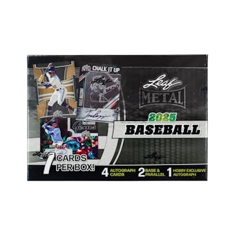 2025 Leaf Metal Baseball Hobby Box