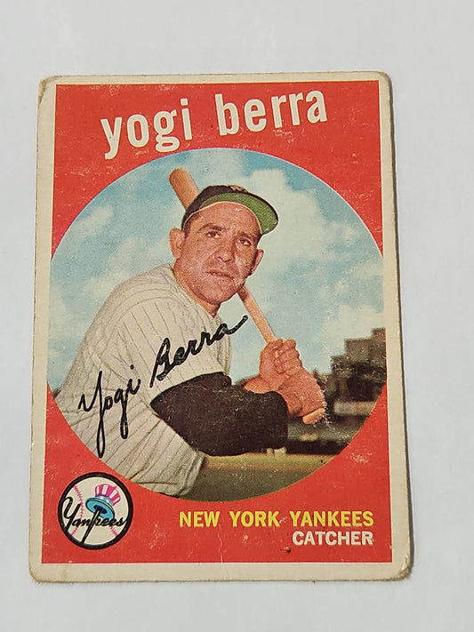 1959 Topps Yogi Berra No. 180