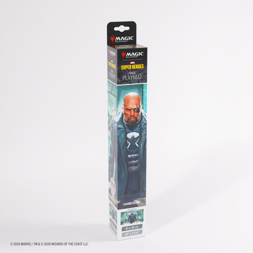 Magic: The Gathering Marvel Superheroes Prime Playmat - Director Nick Fury - GameGenic Playmats