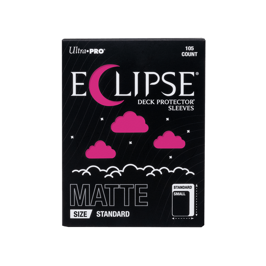 Ultra Pro -  Eclipse Matte Hot Pink (105-Pack) - Enhanced Sleeves