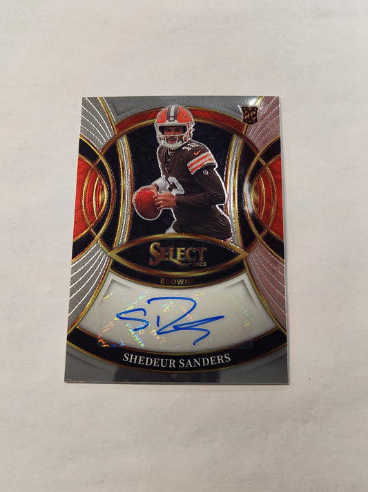 2025 Select Shedeur Sanders Rookie Auto