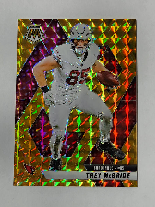 2025 Mosaic Trey McBride Gold # /10 Cardinals 176