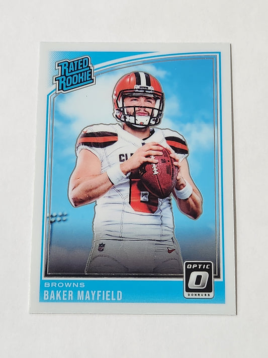 2018 Donruss Optic Baker Mayfield Rated Rookie