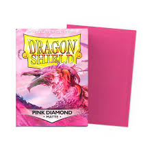Dragon Shield Standard Size Sleeves Pink Diamond Matte 100CT #11039
