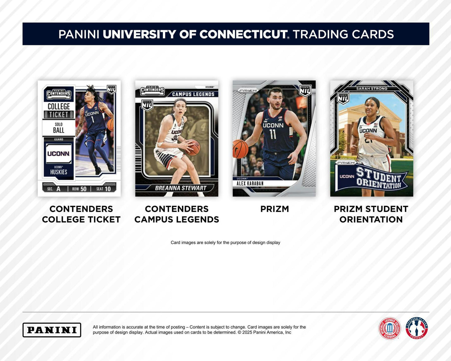 2024-25 Panini UCONN Collegiate Basketball Blaster Box