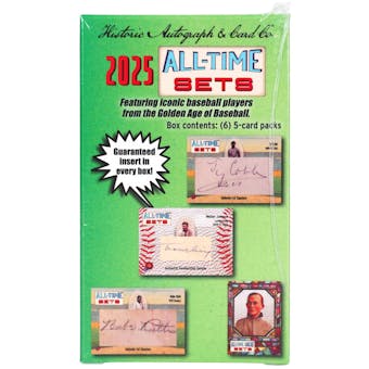 2025 All Time Sets Historic Autograph & Card Co. Box