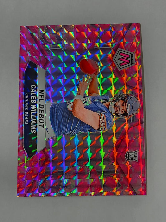 2024 Mosaic Caleb Williams NFL Debut Pink Camo Rookie