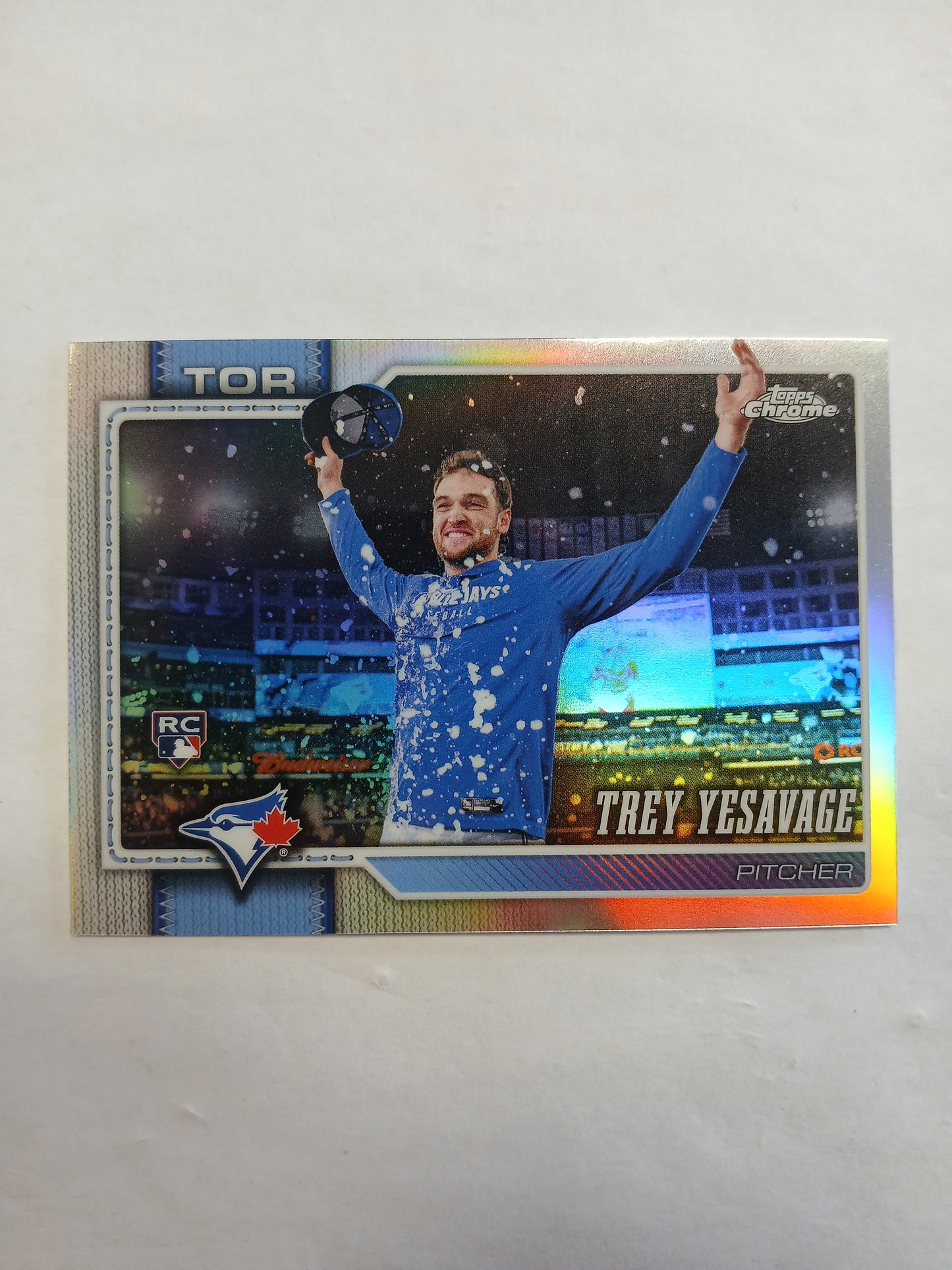 2026 Topps Chrome Trey Yesavage Image Variation Refractor Rookie SSP