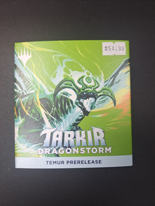 Tarkir Dragonstorm Temur Prerelease Kit Magic the Gathering MTG