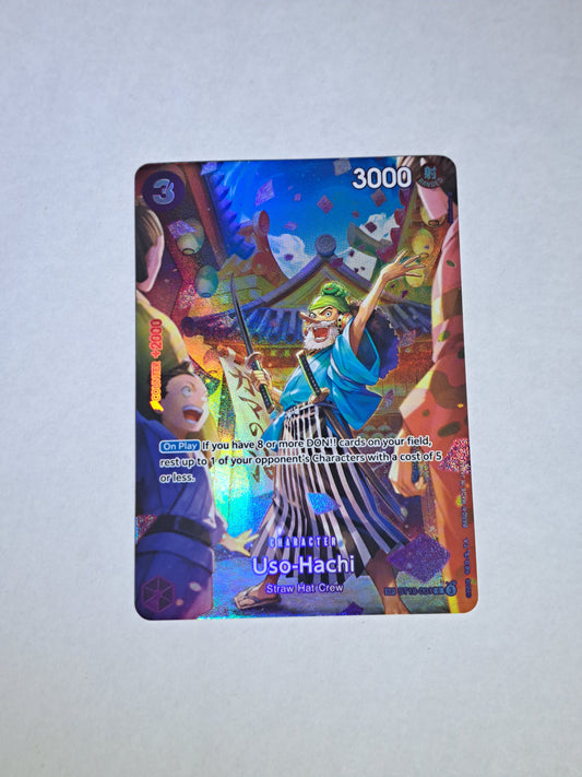 One Peace Tcg Uso Hachi ST18-001 (SP) Atl Art - Royal Blood OP10