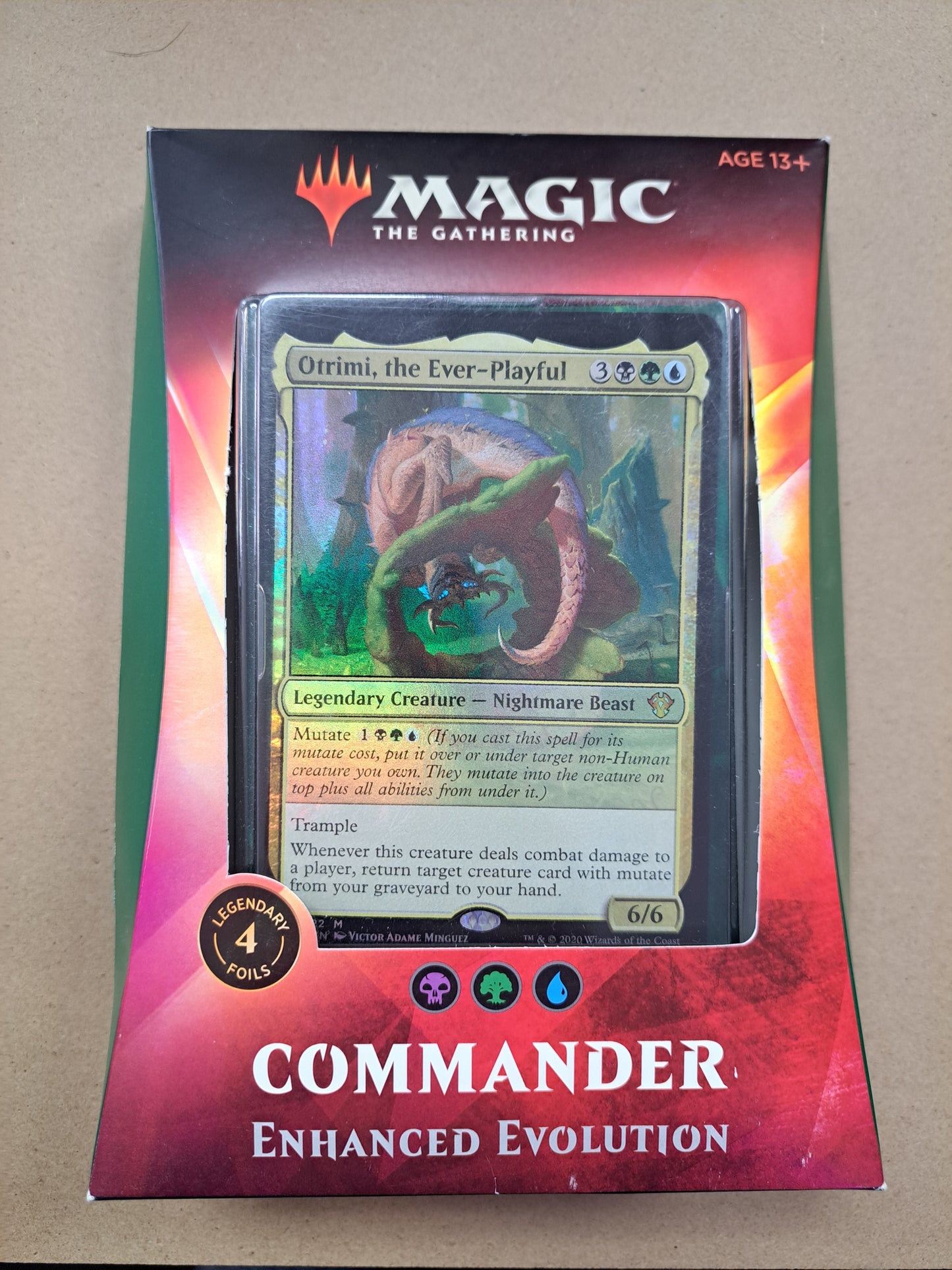 Magic the Gathering Enhanced Evolution Commander Precon Deck Mtg