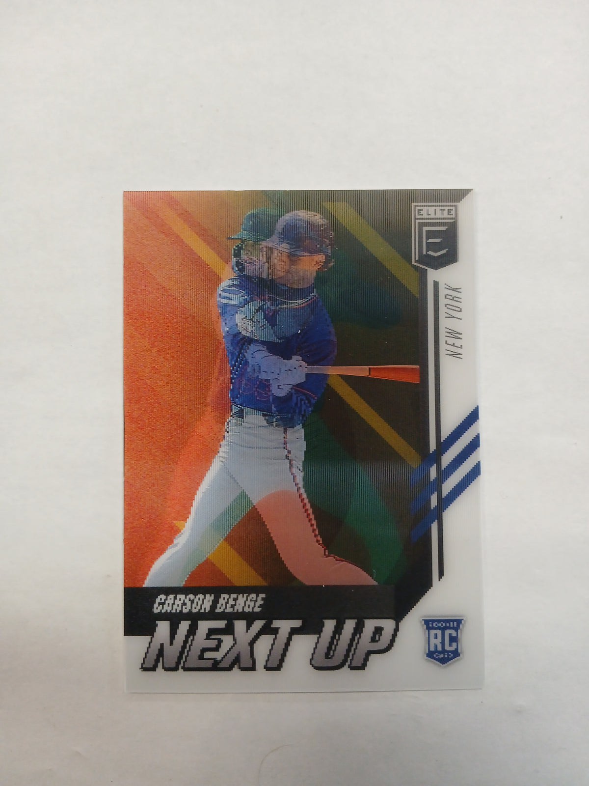 2026 Donruss Elite Carson Benge Next Up Rookie Case Hit