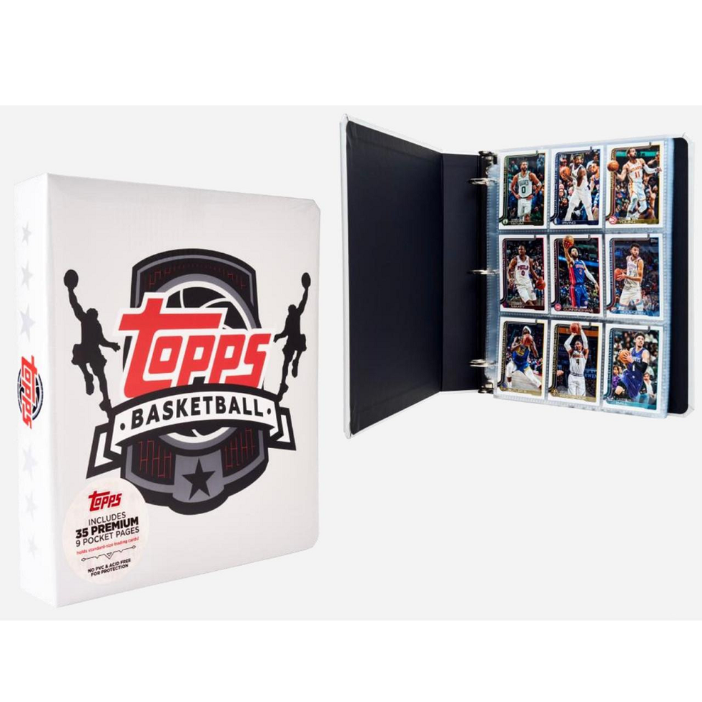 2025-26 Topps Flagship Baseketball Album Binder