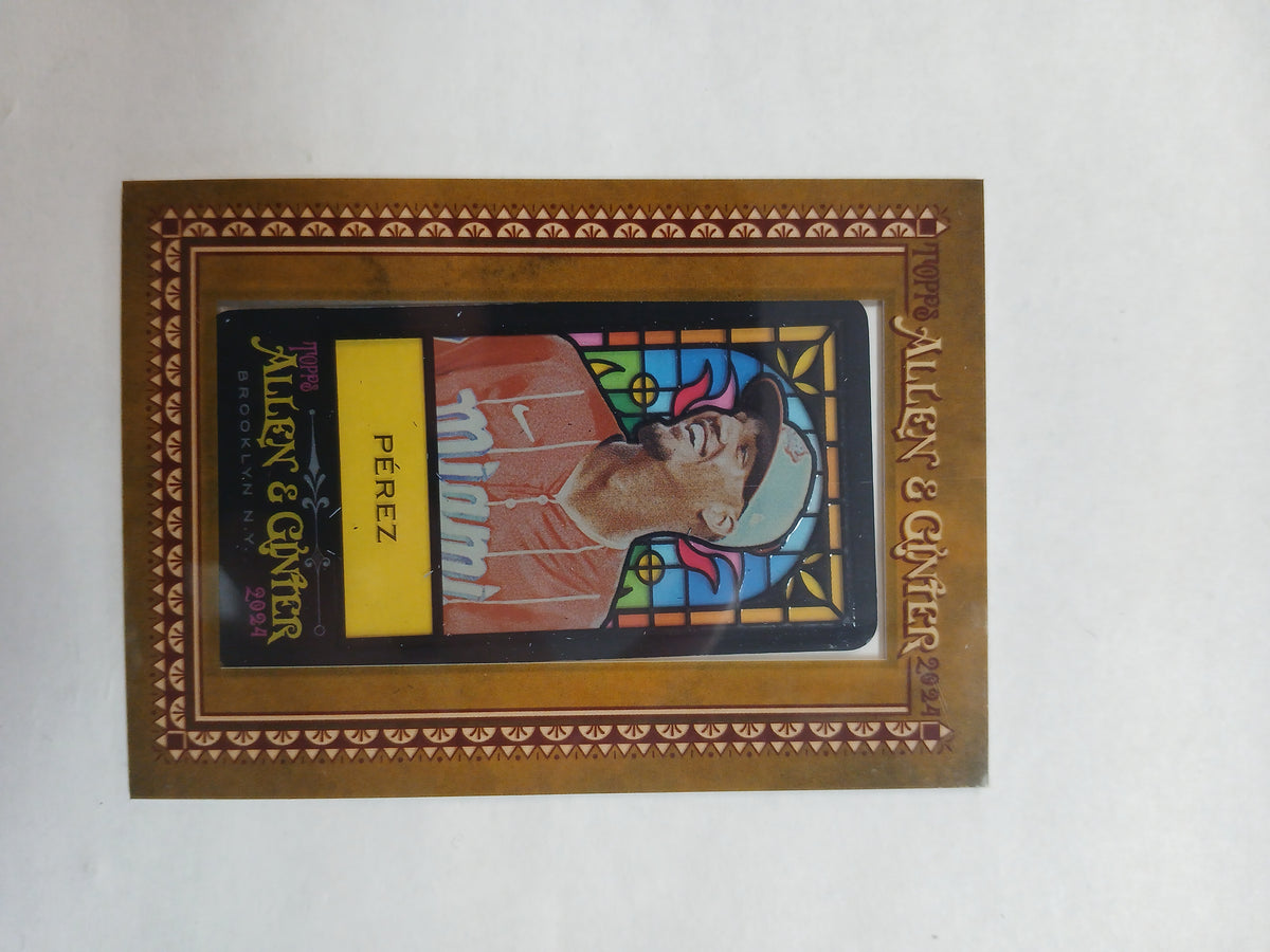 2024 Topps Allen & Ginter Eury Perez Stained Glass Mini Case Hit