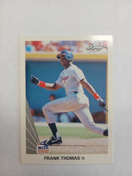 1990 Leaf Frank Thomas Rookie No. 300