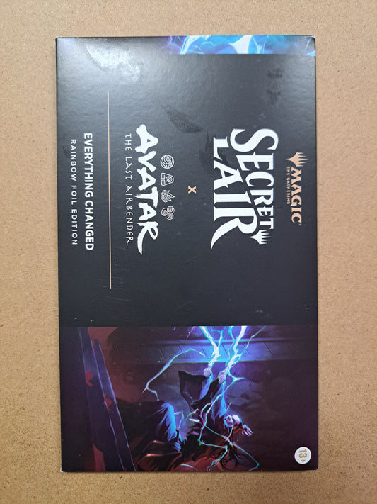 Secret Lair x Avatar Everything Changed Rainbow Foil Magic the Gathering Mtg