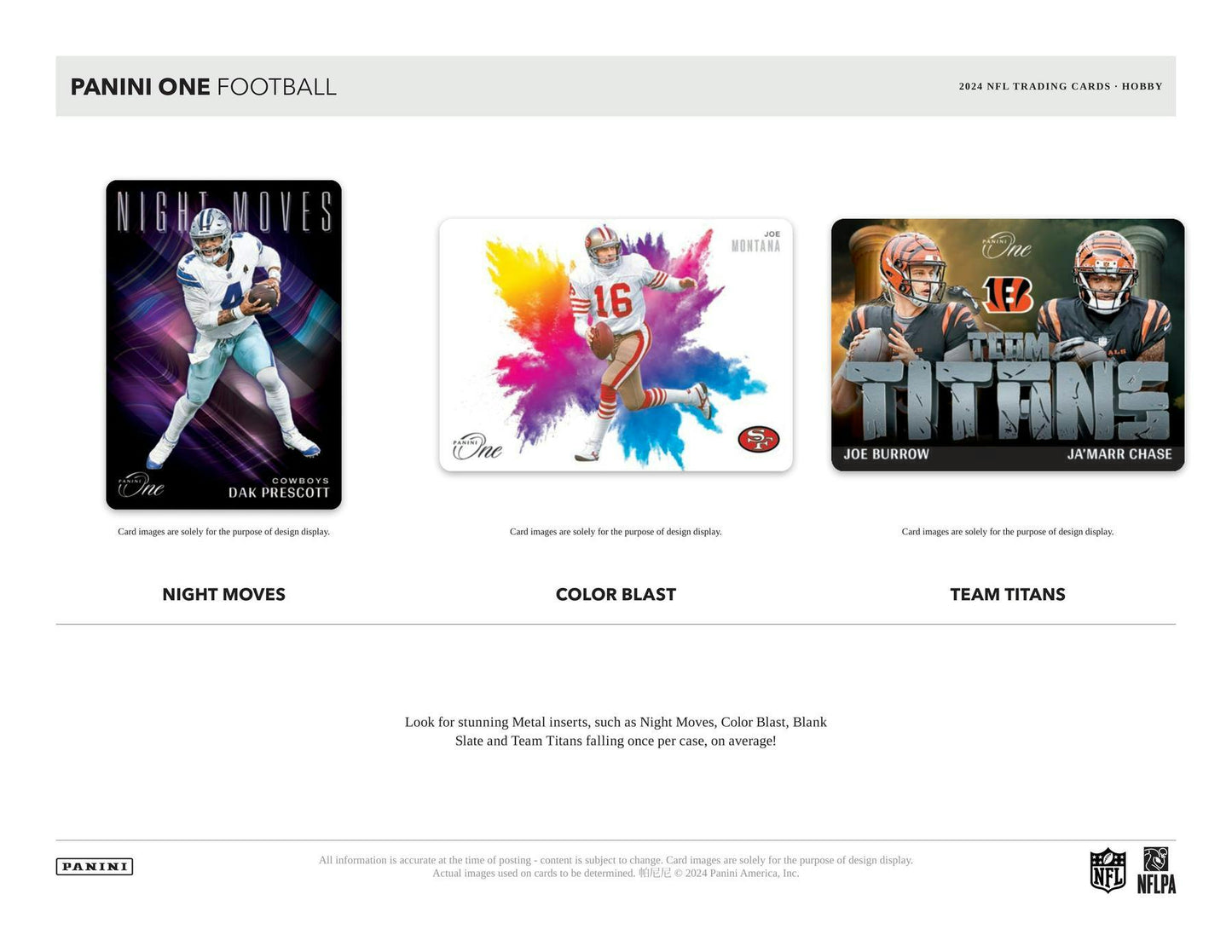 2024 Panini One Hobby NFL Box