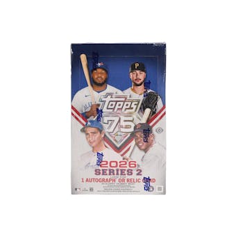 2026 Topps Baseball Series 2 Hobby Box