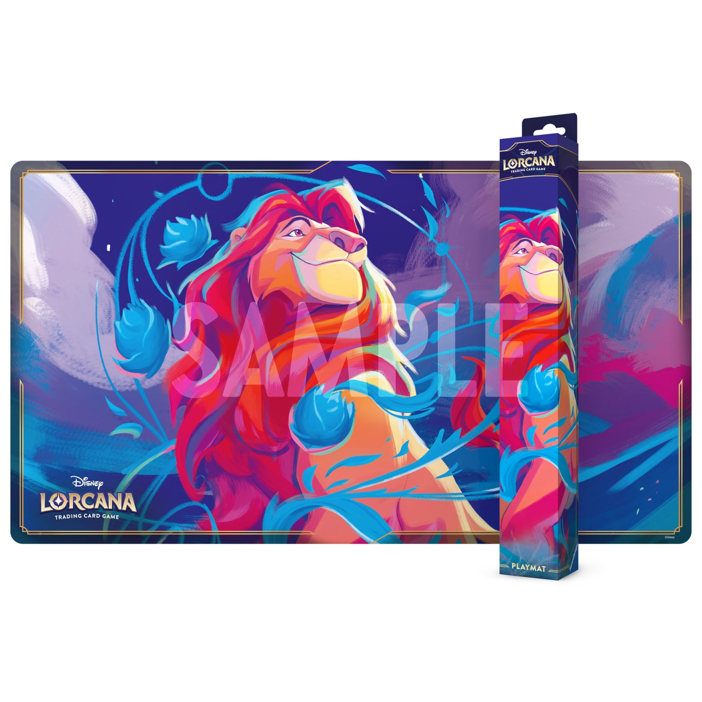 Disney Lorcana Fabled Mufasa Ruler of Pride Rock Playmat
