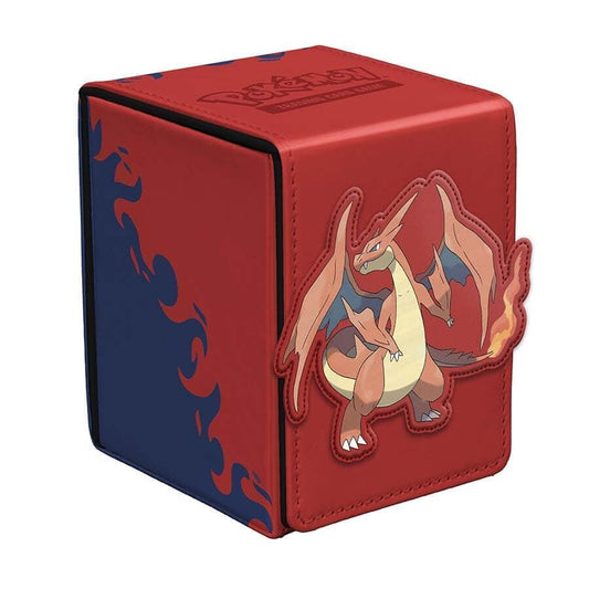 UP Pokémon Mega Charizard Y Alcove Flip Deck Box
