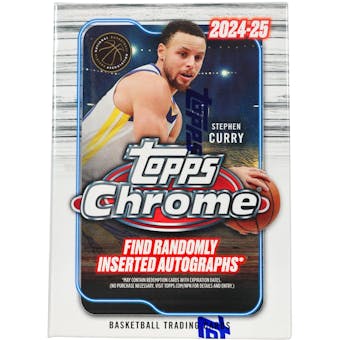 2024-25 Topps Chrome Basketball Blaster Box