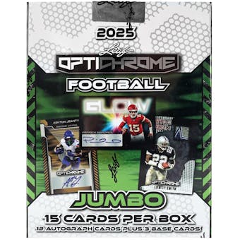 2025 Leaf Optichrome Football Jumbo Hobby Box