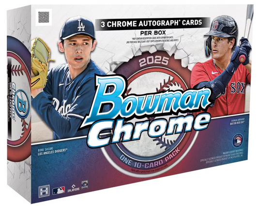 2025 Bowman Chrome MLB Breaker Delight Hobby Box