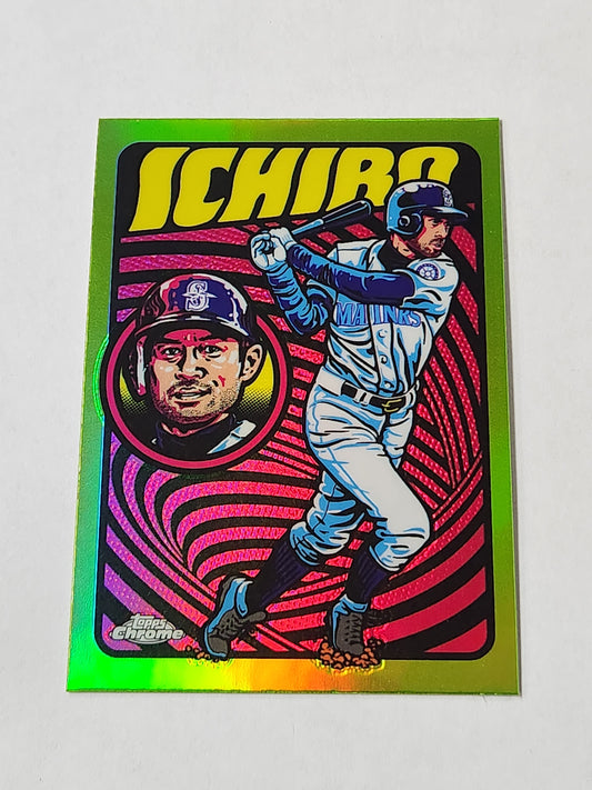 2024 Topps Chrome Ichiro Ultraviolet All Star SP