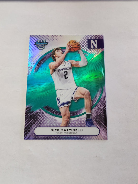 2026 Bowman Best U Nick Martinelli Teal Refractor # /15
