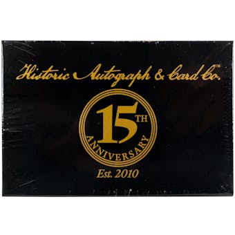 Historic Autographs 15th Anniversary Edition Hobby box