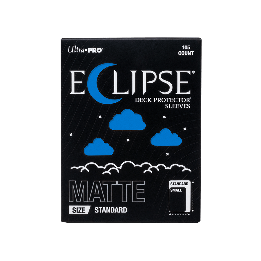 Ultra Pro -  Eclipse Matte Pacific Blue (105-Pack) - Enhanced Sleeves