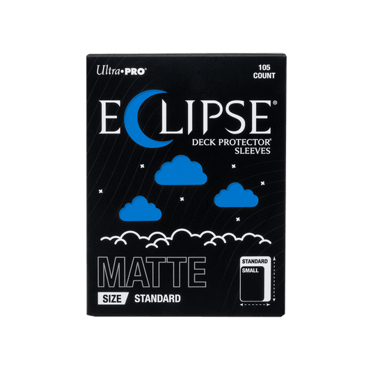 Ultra Pro -  Eclipse Matte Pacific Blue (105-Pack) - Enhanced Sleeves