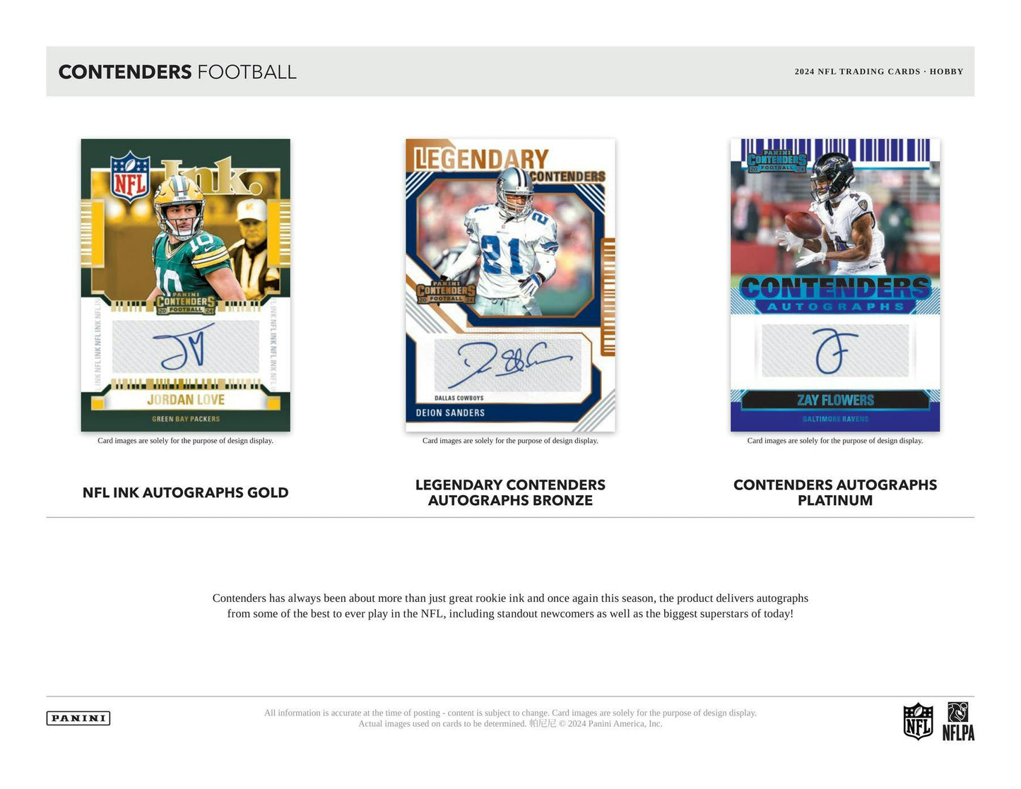 2024 Panini Contenders Football Hobby Box
