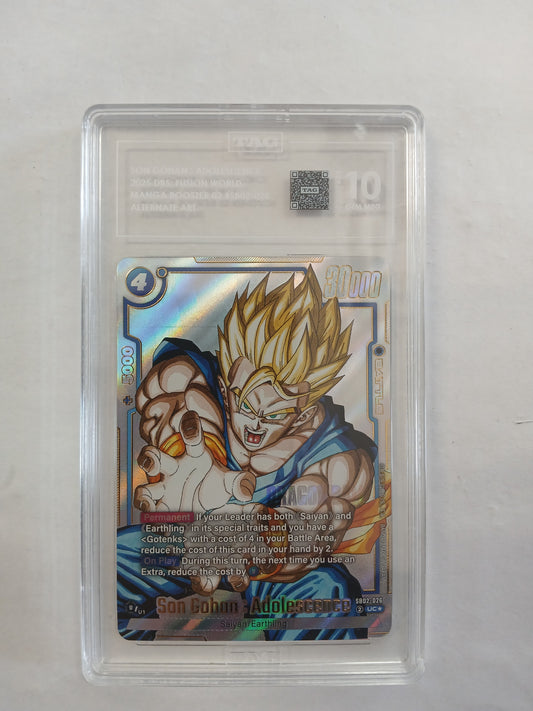 2025 Dragon Ball Super: Fusion World Son Gohan : Adolescence Alternate Art Manga Booster TAG 10