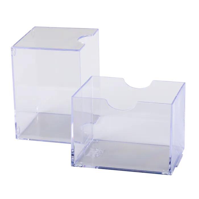 Dragon Shield Strongbox Deck Box - Clear (Holds 100+) - 19001