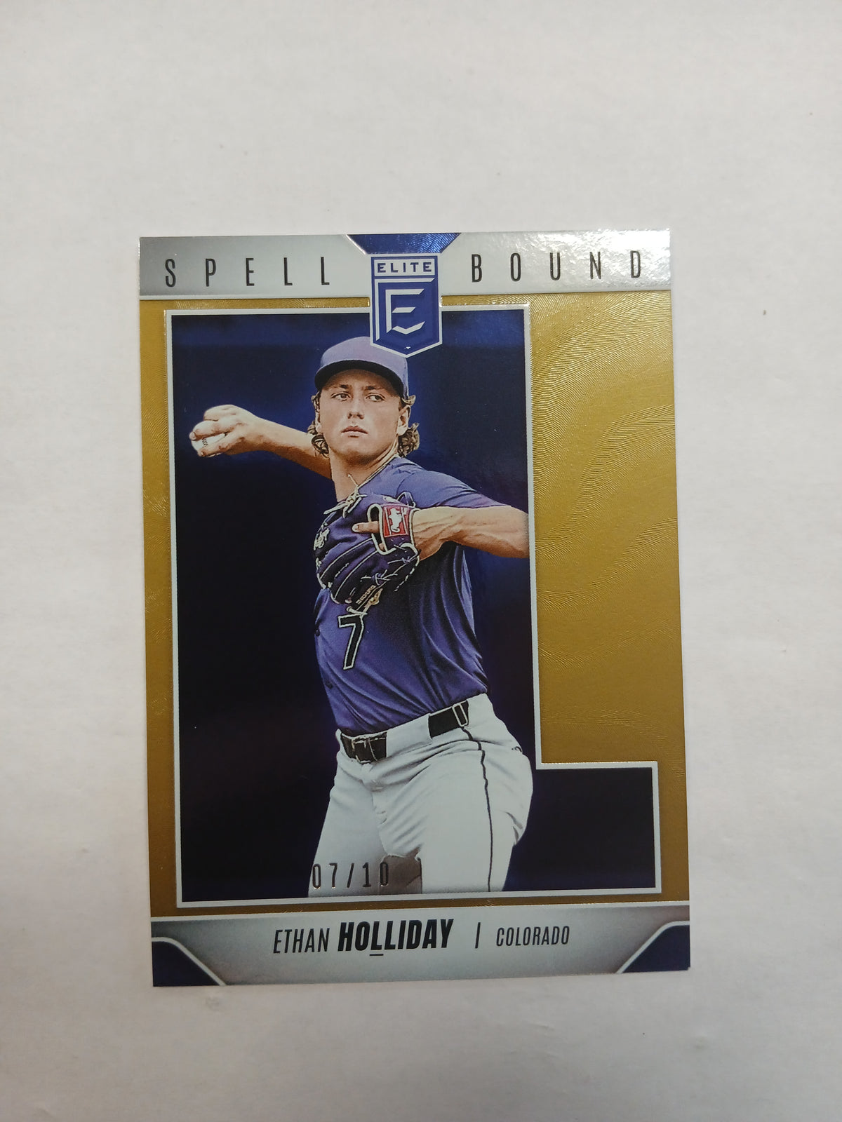 2026 Donruss Elite Ethan Holliday Spellbound Gold #/10