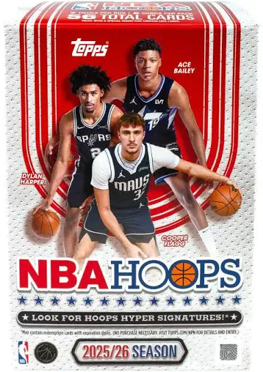 2025-26 NBA Hoops Basketball Blaster Box